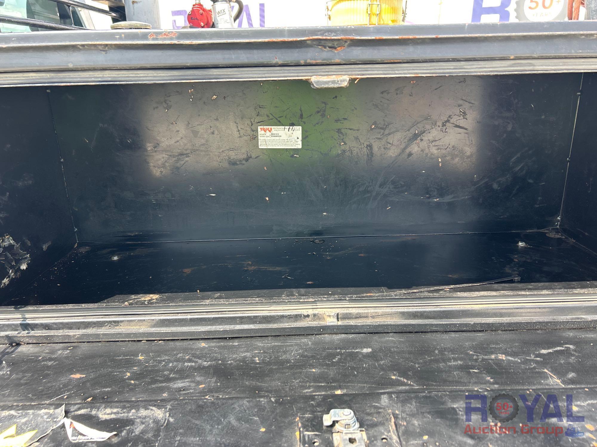 2019 Ford F-550 V-Mac DTM70 Air Compressor Flatbed Truck