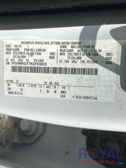 2019 Ford F-550 V-Mac DTM70 Air Compressor Flatbed Truck