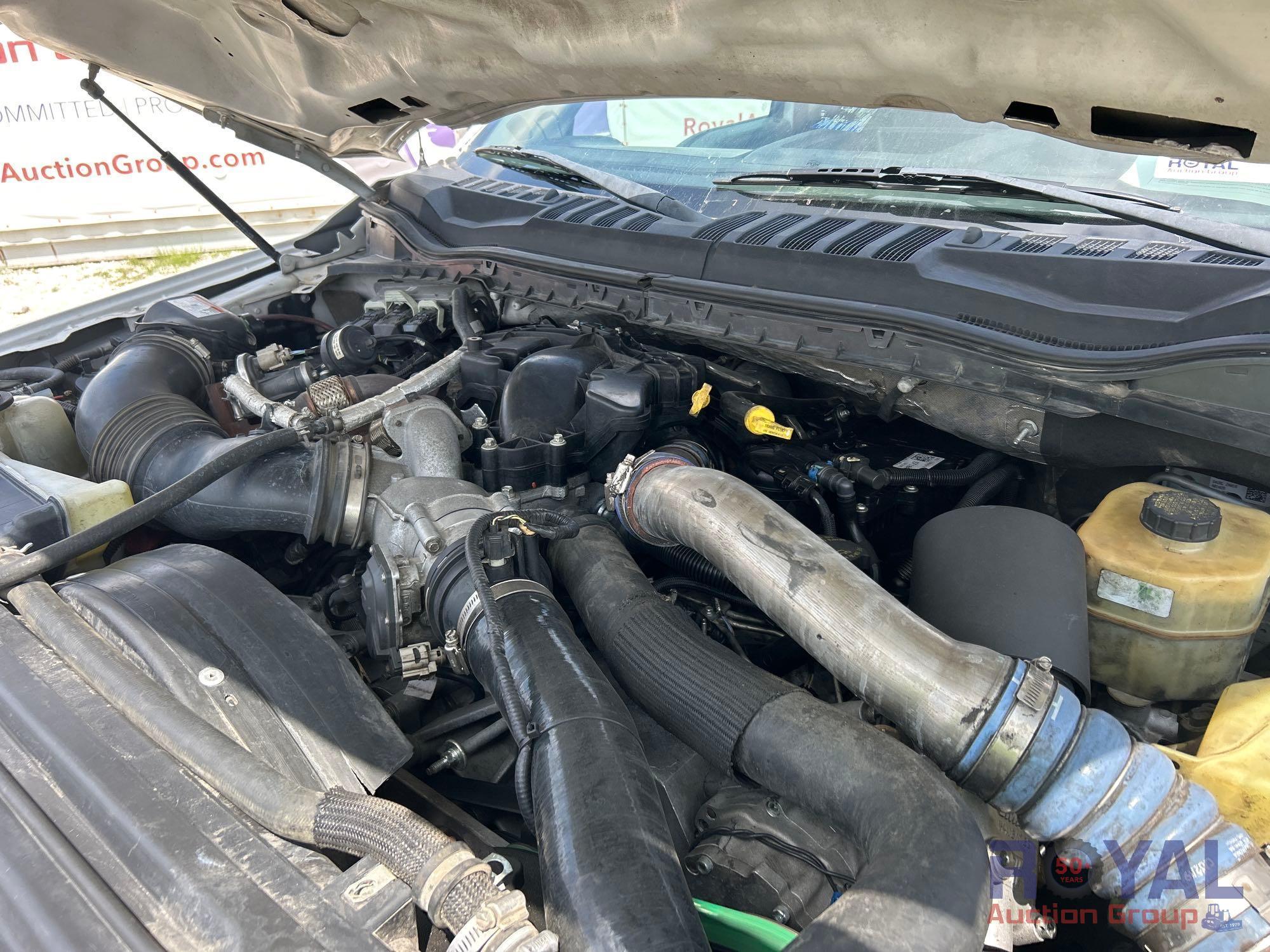 2019 Ford F-550 V-Mac DTM70 Air Compressor Flatbed Truck