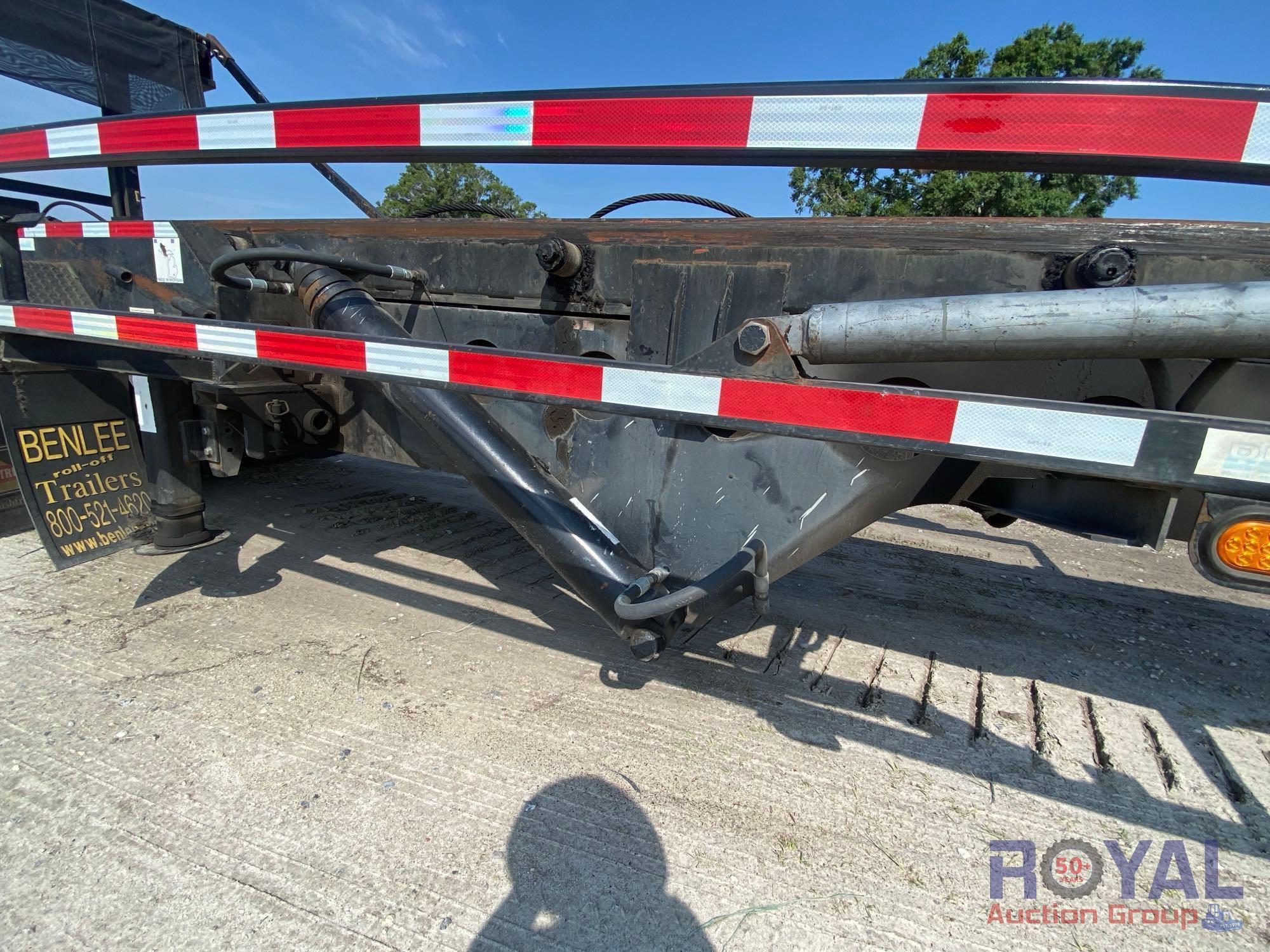 2012 Benlee TA60TC44 53ft 25 Ton T/A Rolloff Trailer