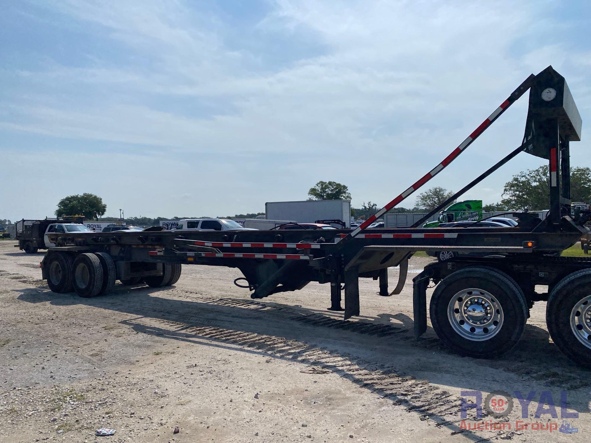 2012 Benlee TA60TC44 53ft 25 Ton T/A Rolloff Trailer