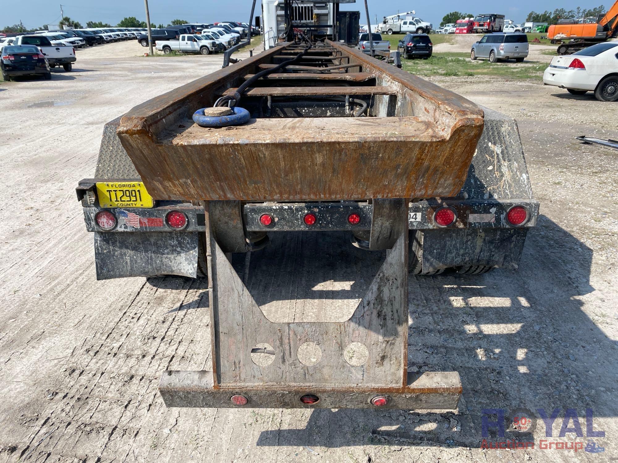 2012 Benlee TA60TC44 53ft 25 Ton T/A Rolloff Trailer