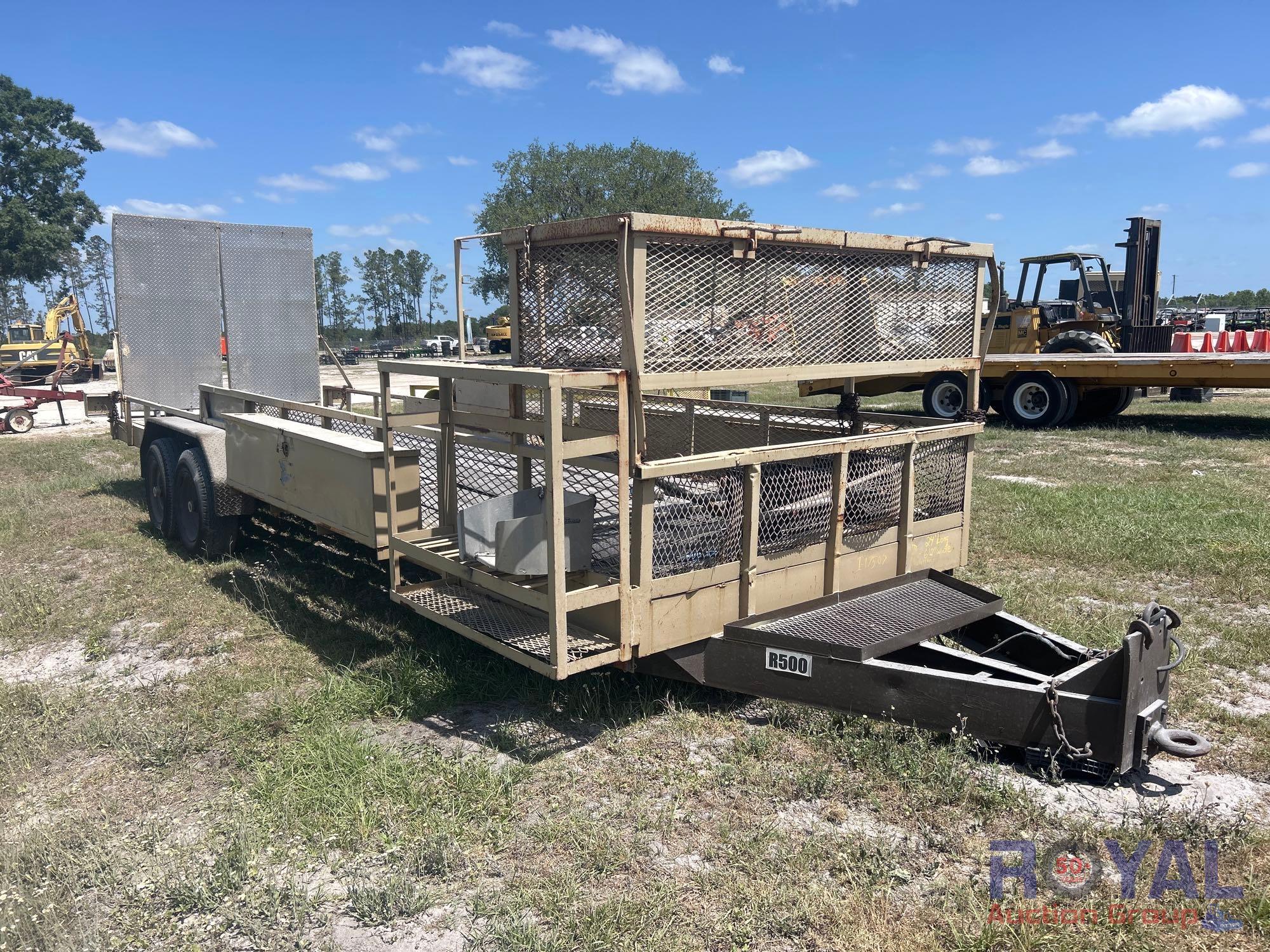 1994 Crosley 6x24 5-Ton T/A Equipment Trailer