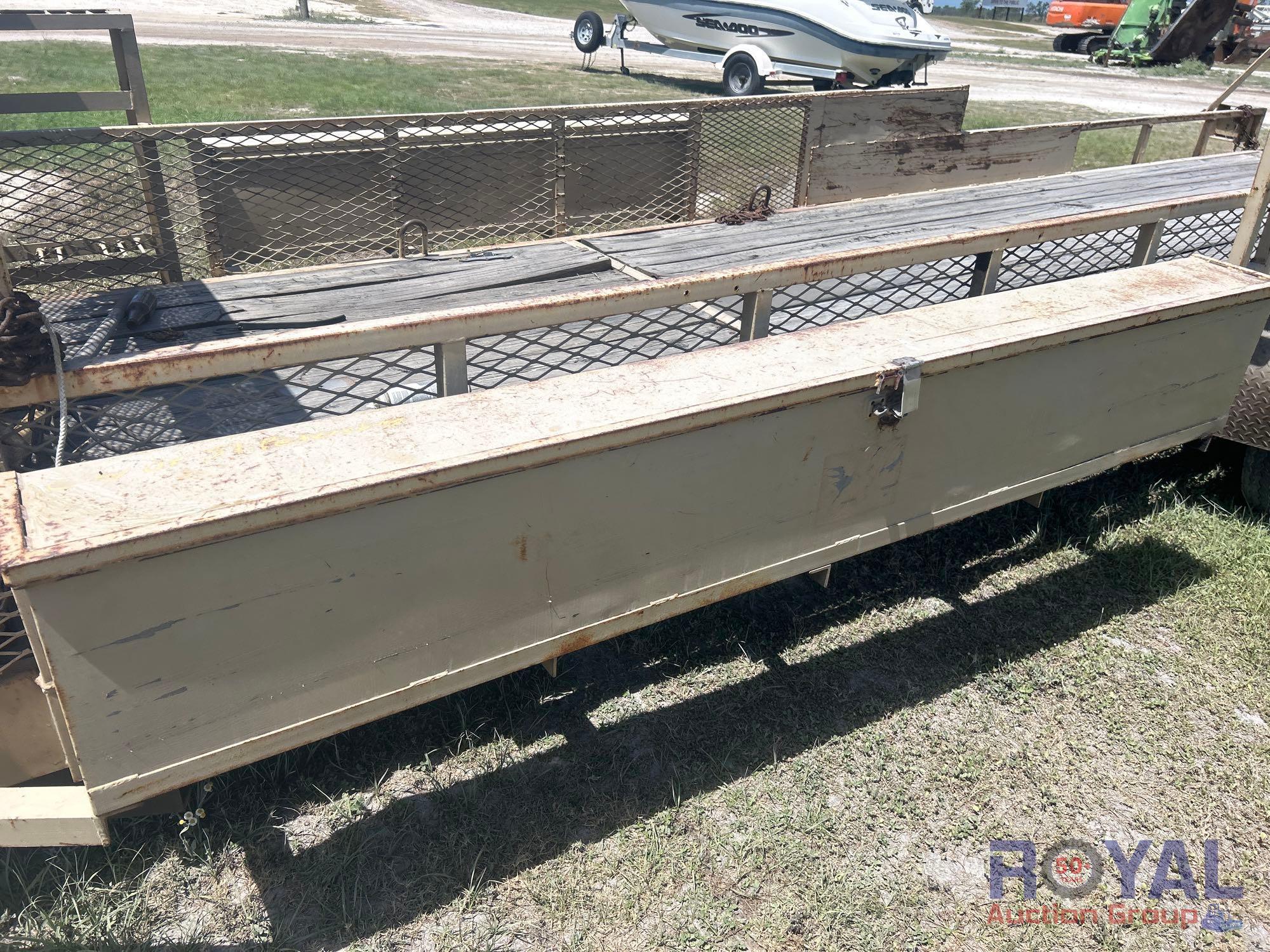 1994 Crosley 6x24 5-Ton T/A Equipment Trailer