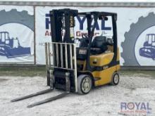 Yale GLC050 3 Stage Cushion Tire Forklift