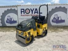 2017 Bomag BW90 AD-5 Vibratory Articulating Tandem Smooth Drum Roller