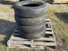 4 Unused ST205/75R15 Trailer Tires