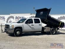 2012 Chevrolet Silverado 3500HD Crew Cab Dump Truck