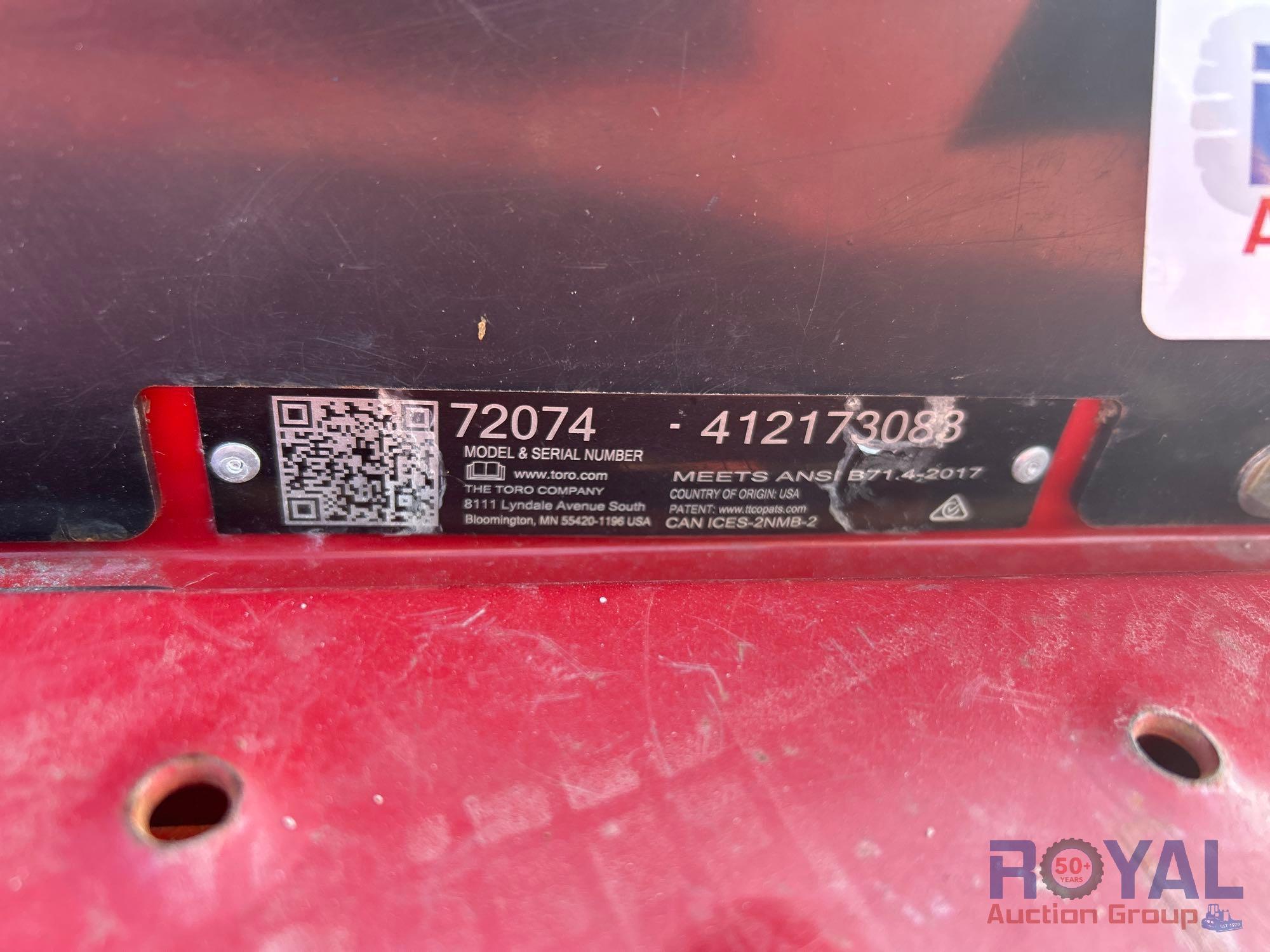 2022 Toro ZMaster 7500 Series 72074 72in Zero Turn Mower