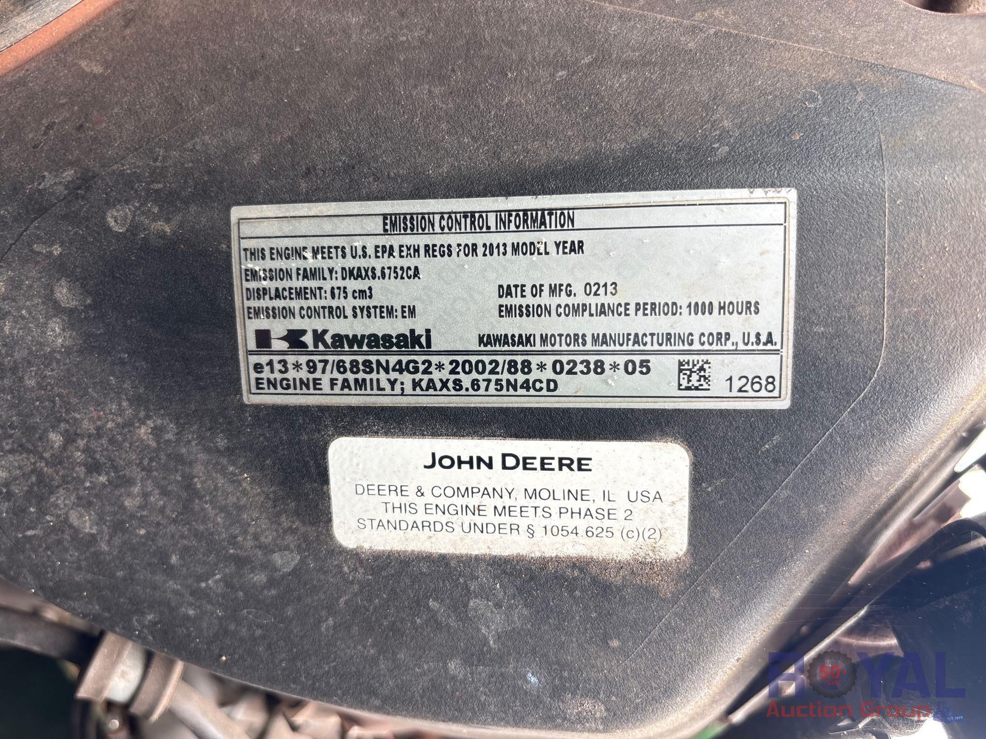 2013 John Deere TH Gator 6x4 Utility Cart