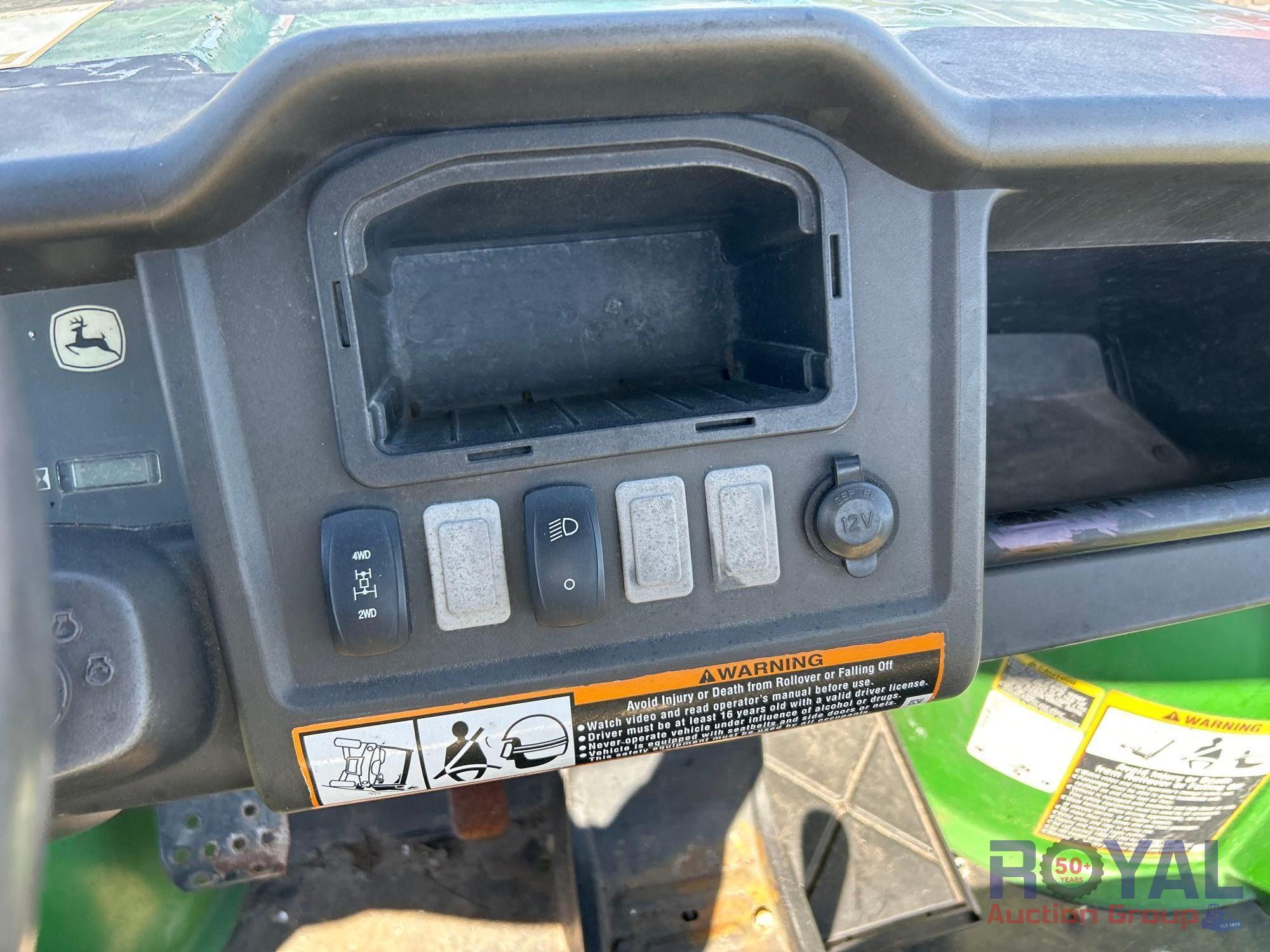 2016 John Deere HPX 4x4 Utility Cart
