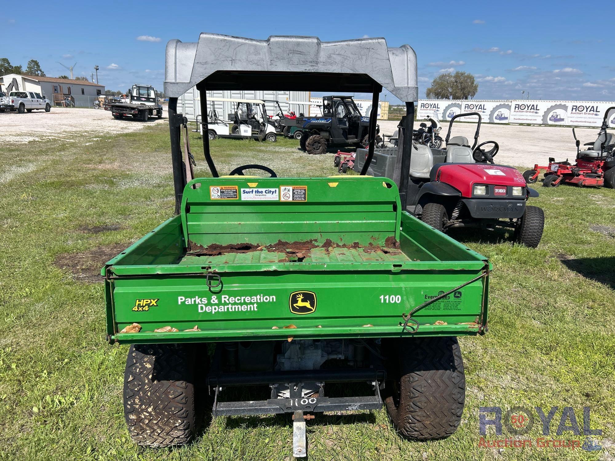 2016 John Deere HPX 4x4 Utility Cart