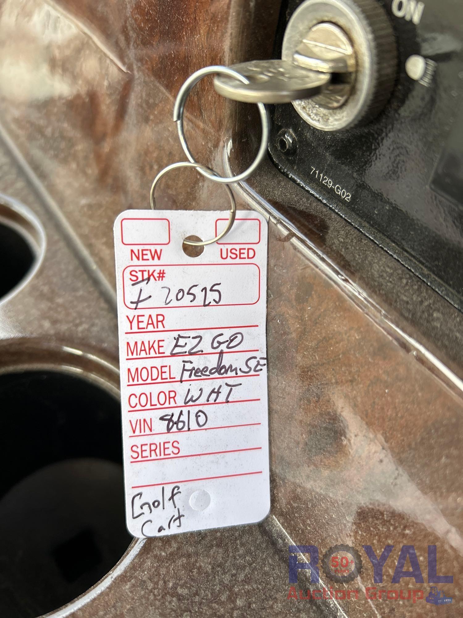 2022 EZGO Freedom SE Electric Golf Cart