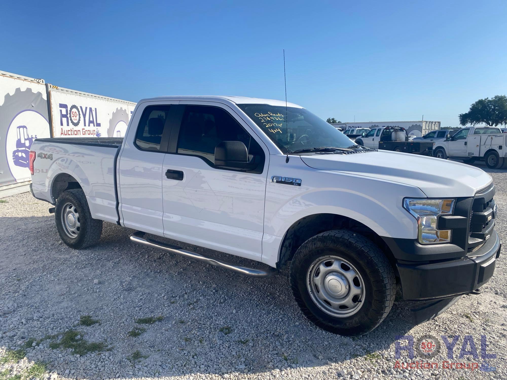 2017 Ford F-150 4x4 Ext. Cab Pickup Truck