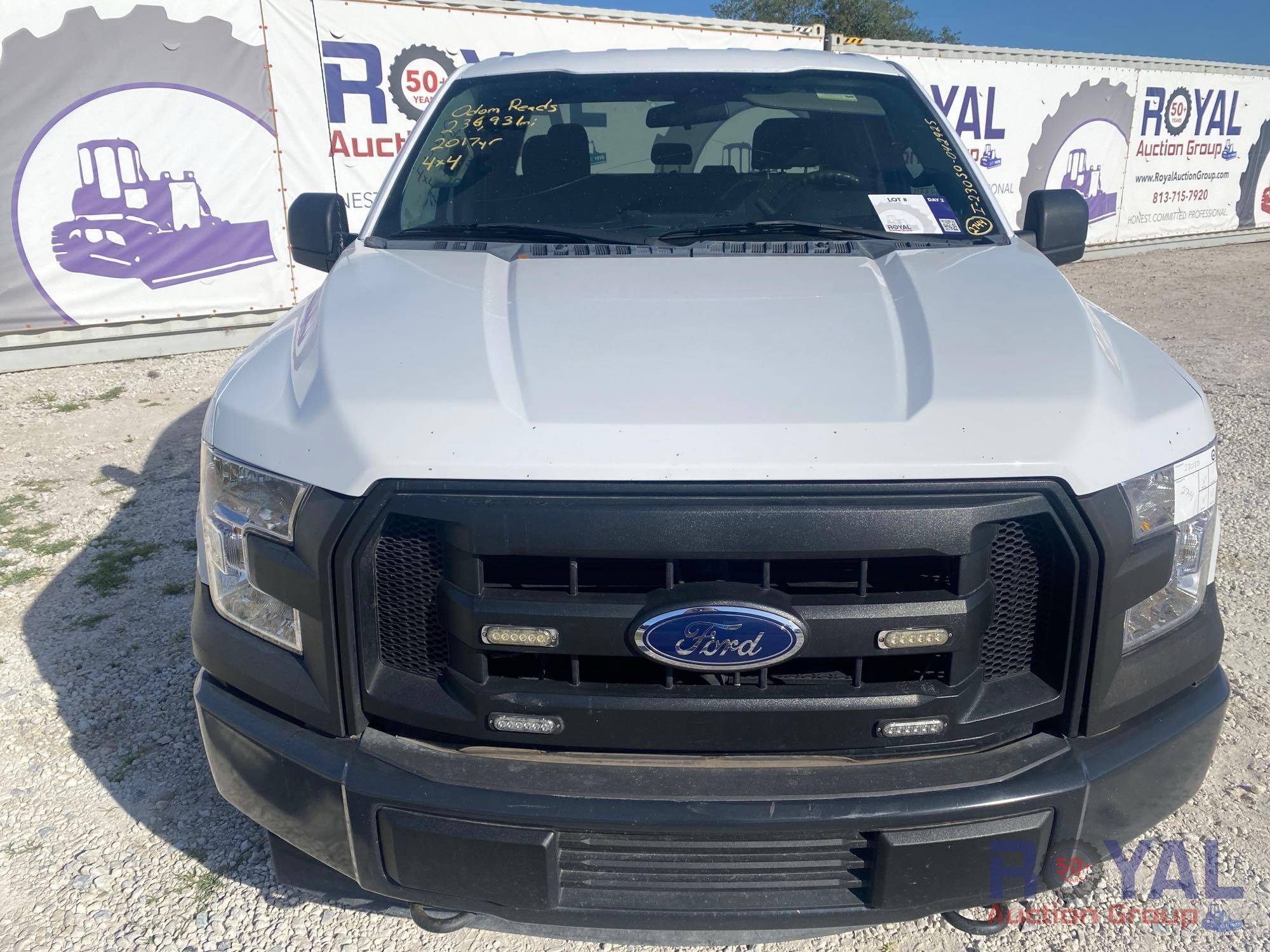 2017 Ford F-150 4x4 Ext. Cab Pickup Truck