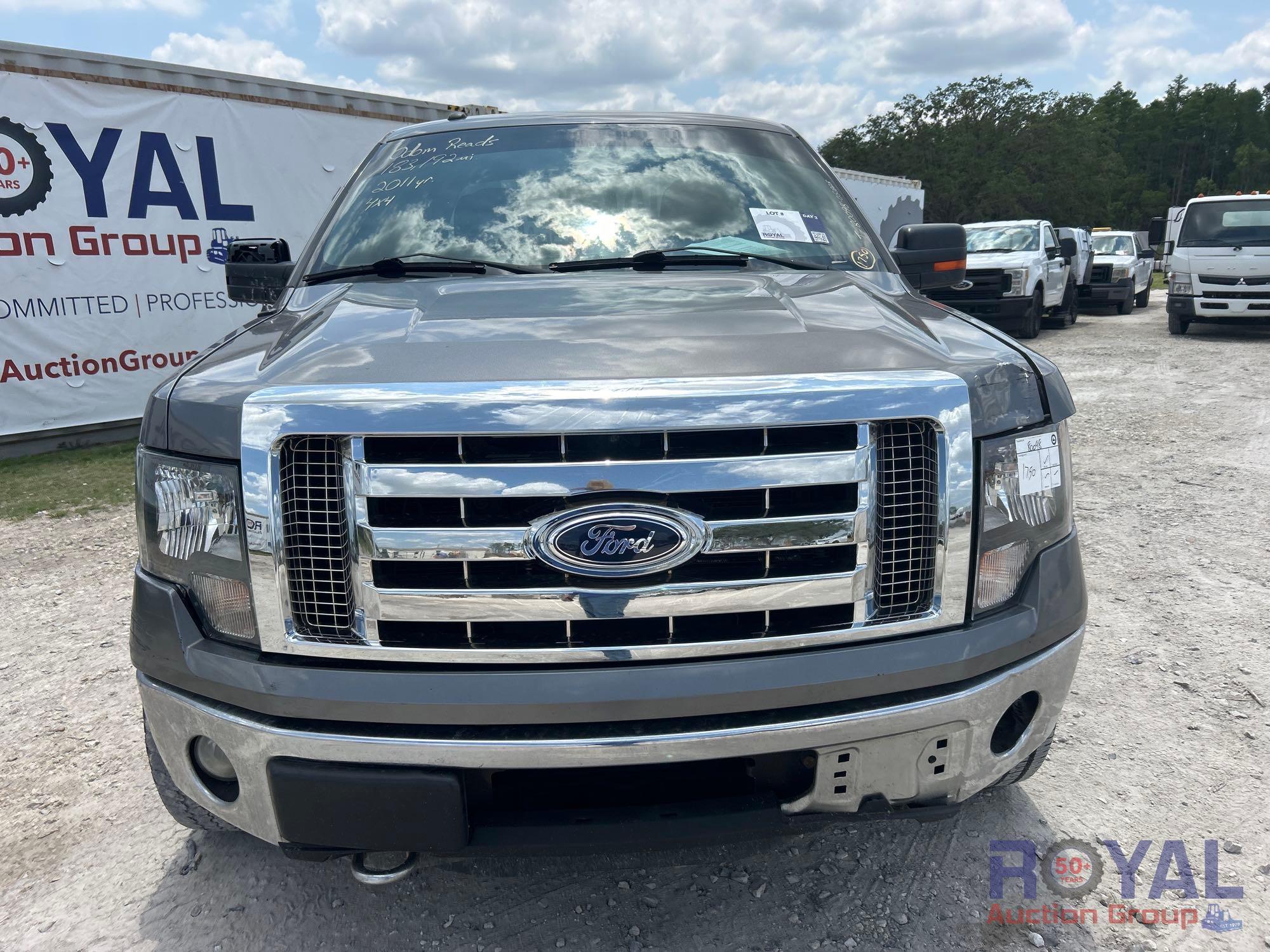 2011 Ford F-150 4x4 Ext. Cab Pickup Truck