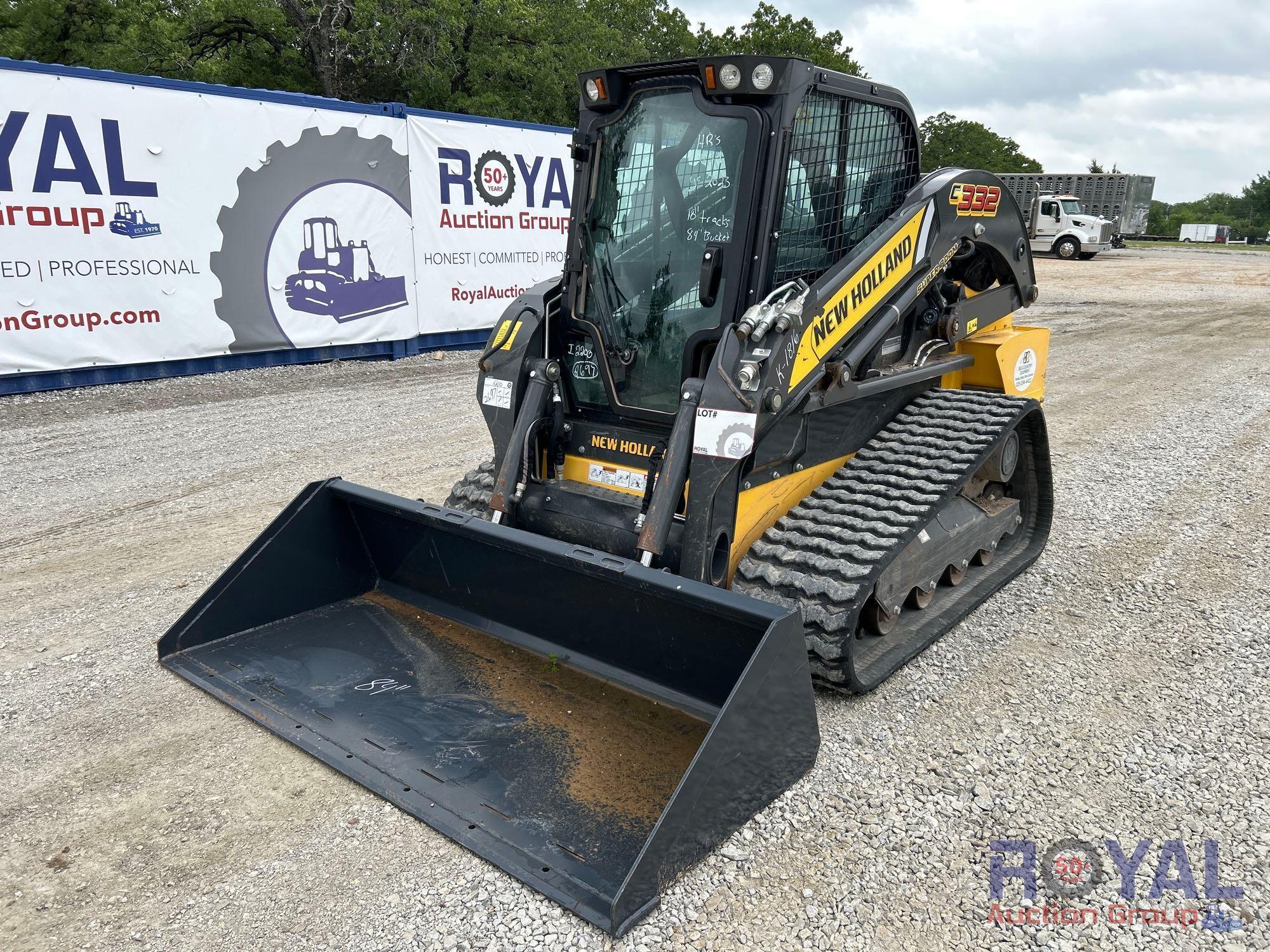 2023 New Holland C332 Two Speed Compact Track Loader Skid Steer