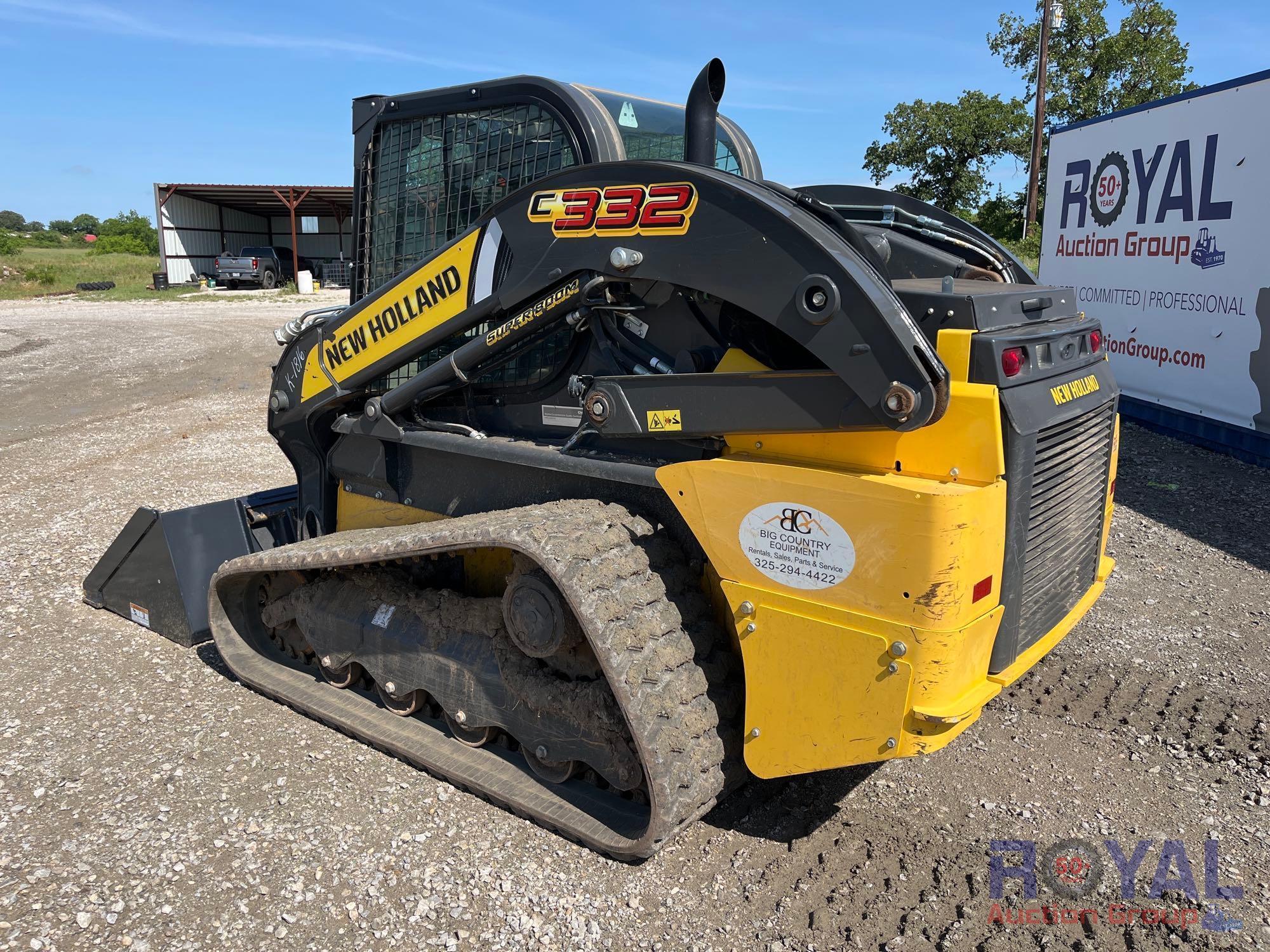 2023 New Holland C332 Two Speed Compact Track Loader Skid Steer