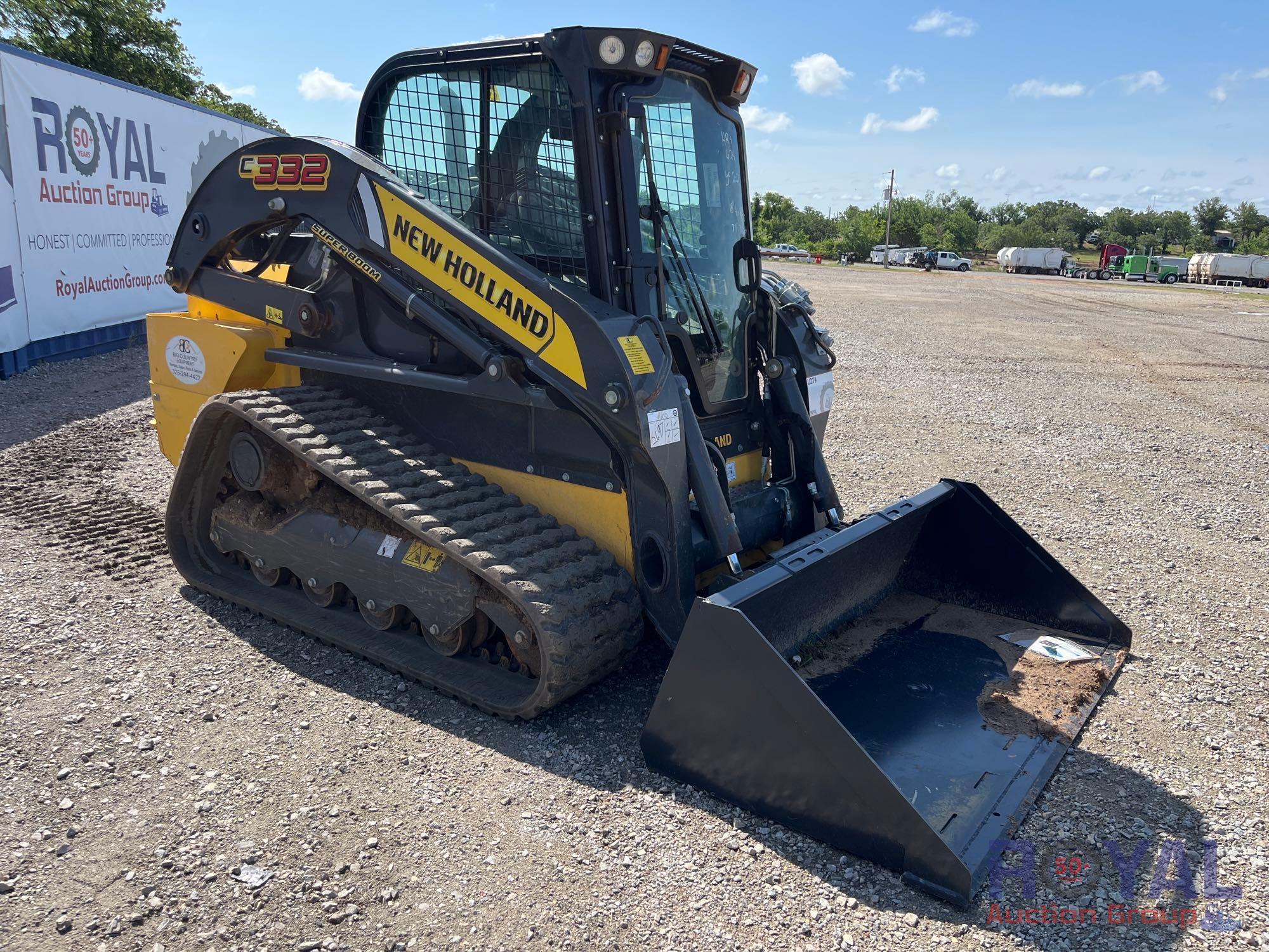 2023 New Holland C332 Two Speed Compact Track Loader Skid Steer