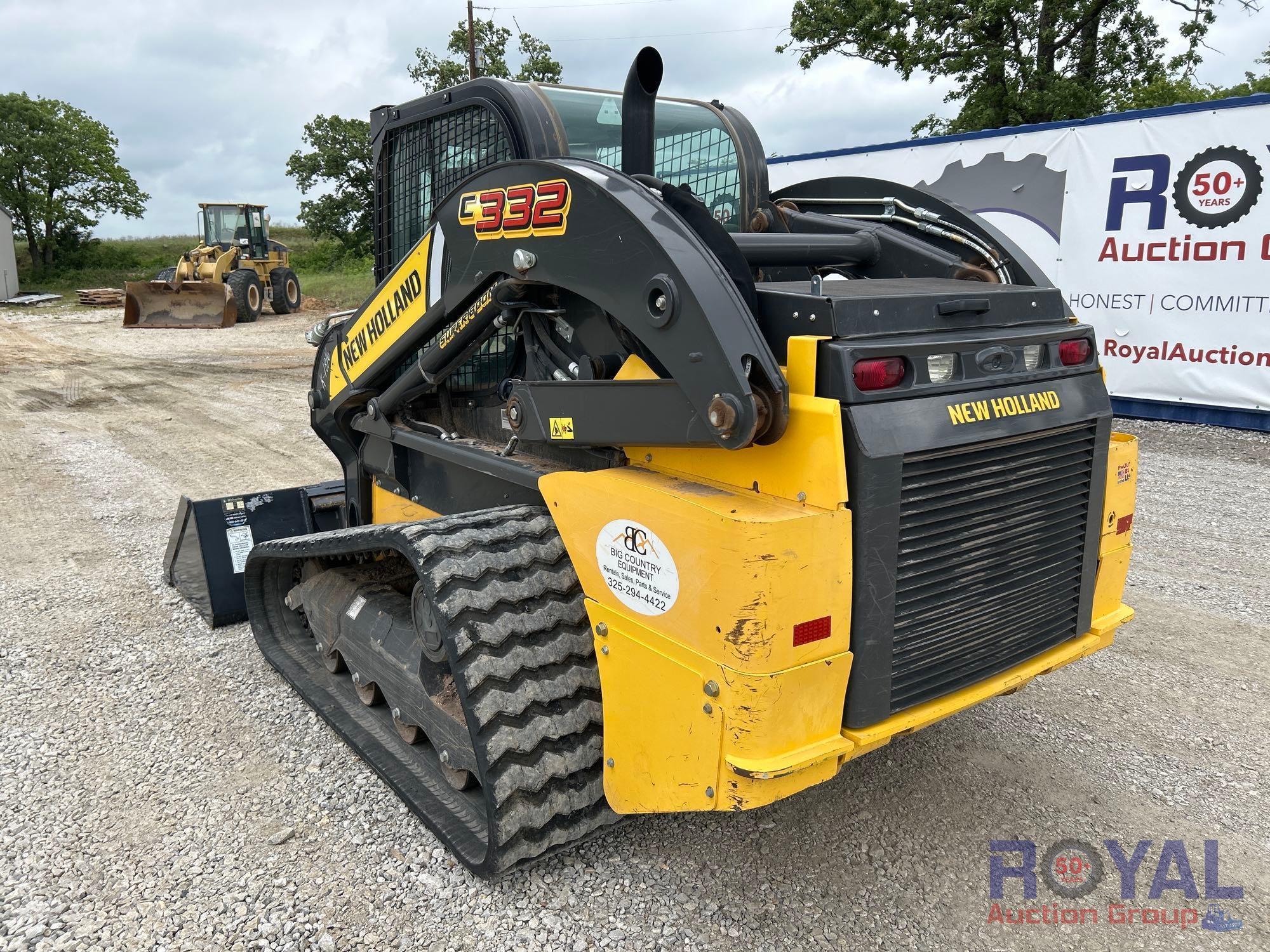 2023 New Holland C332 Two Speed Compact Track Loader Skid Steer