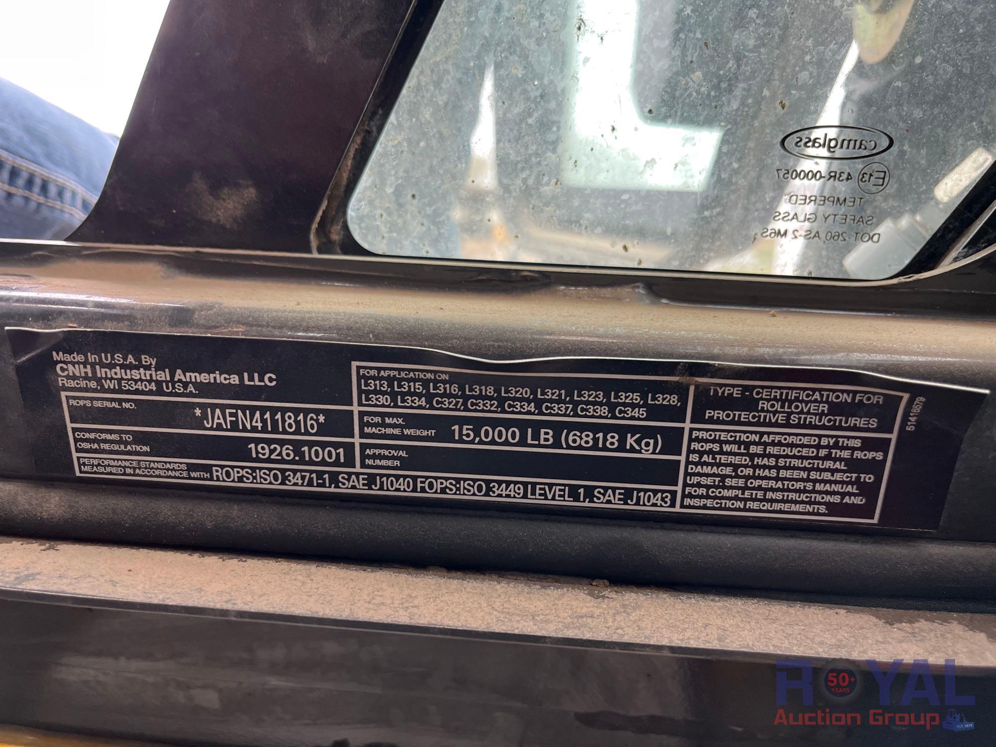 2023 New Holland C332 Two Speed Compact Track Loader Skid Steer