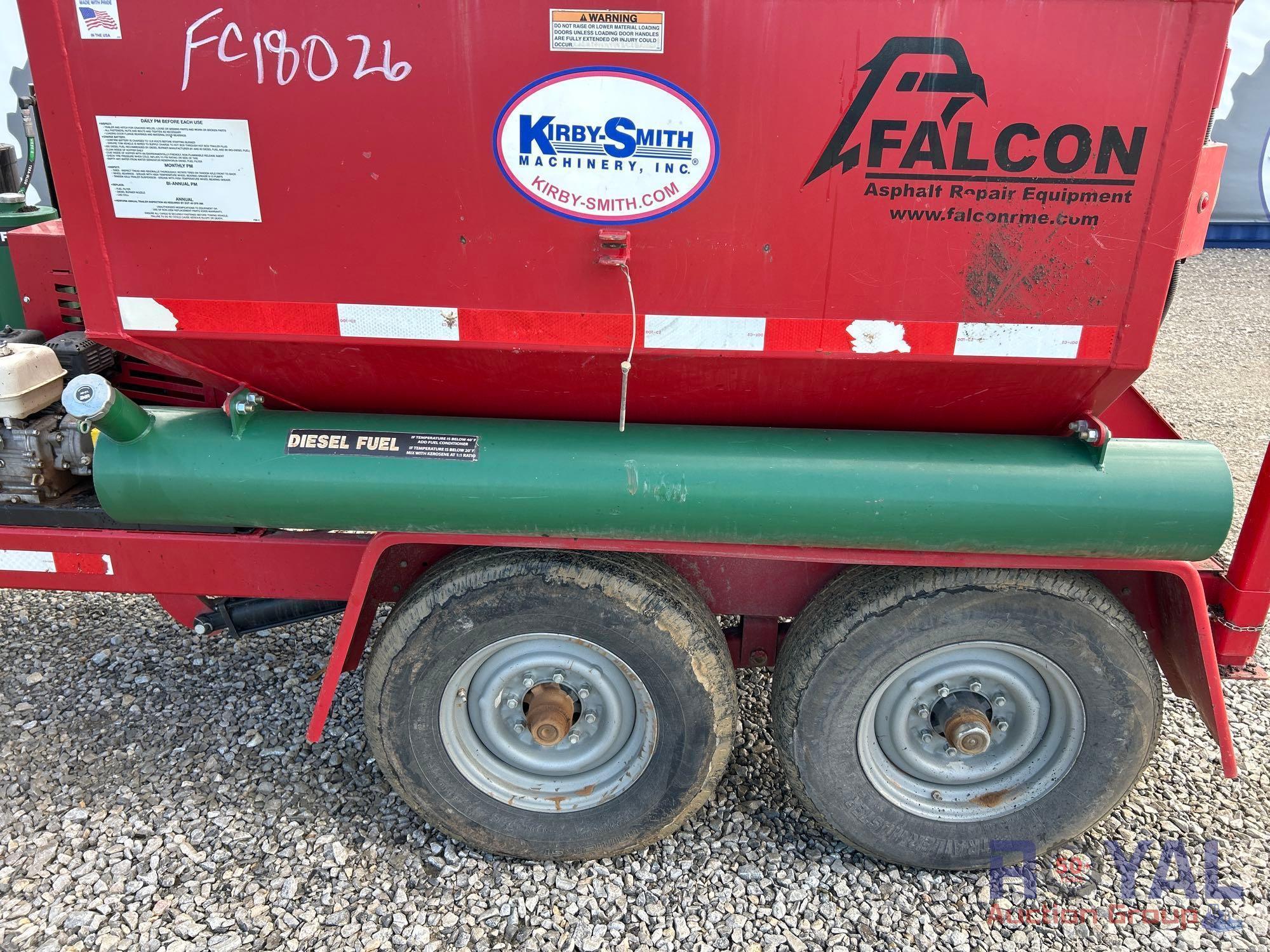 2019 Falcon RME 4-Ton 16ft Asphalt Hotbox Dump Trailer