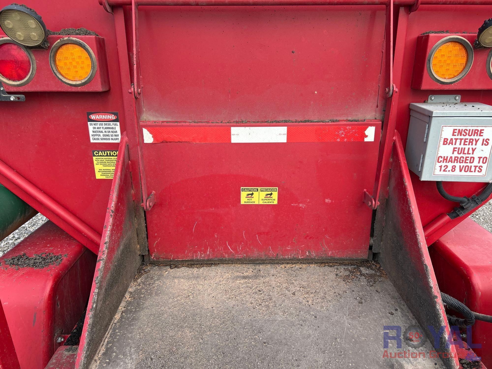 2019 Falcon RME 4-Ton 16ft Asphalt Hotbox Dump Trailer