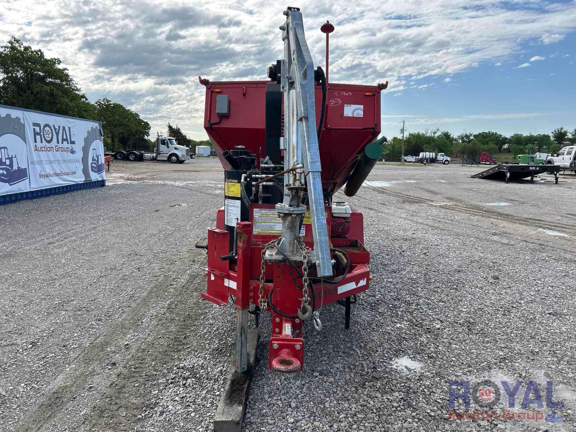 2019 Falcon RME 4-Ton 16ft Asphalt Hotbox Dump Trailer