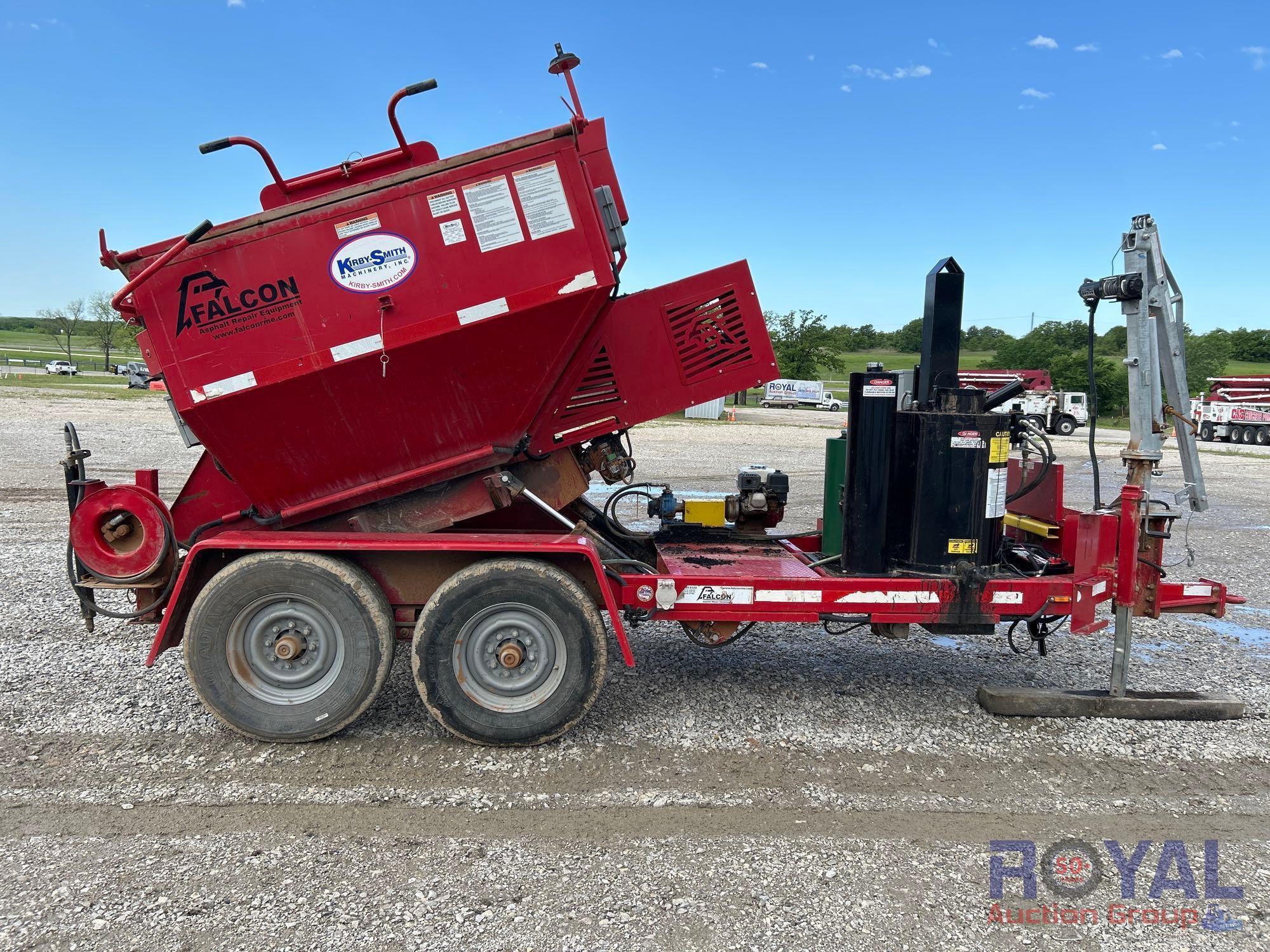2019 Falcon RME 4-Ton 16ft Asphalt Hotbox Dump Trailer
