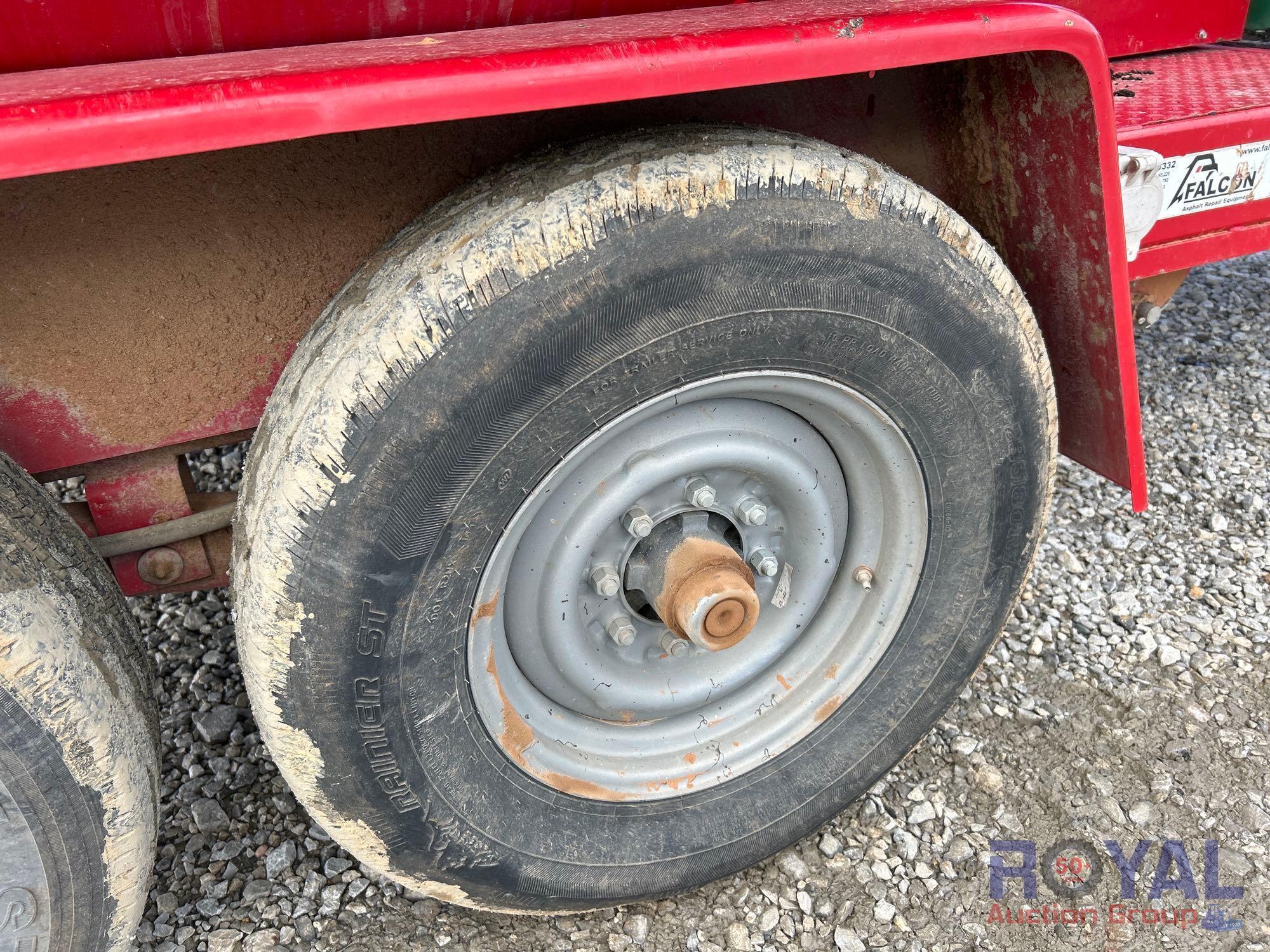 2019 Falcon RME 4-Ton 16ft Asphalt Hotbox Dump Trailer