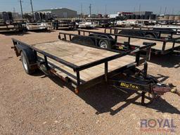 2003 Big Tex 10PI 16ft. T/A Pipe Top Utility Trailer