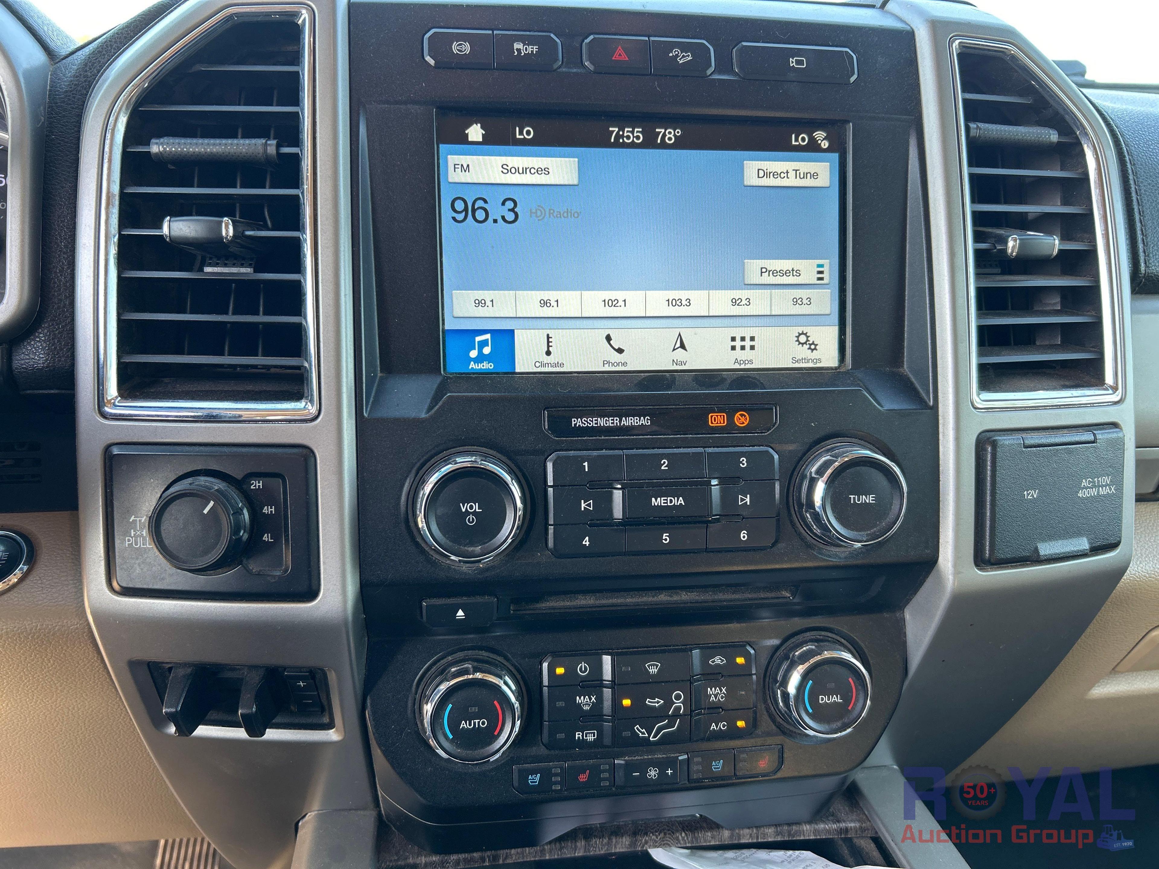 2018 Ford F-250 Lariat 4x4 Crew Cab Pickup Truck