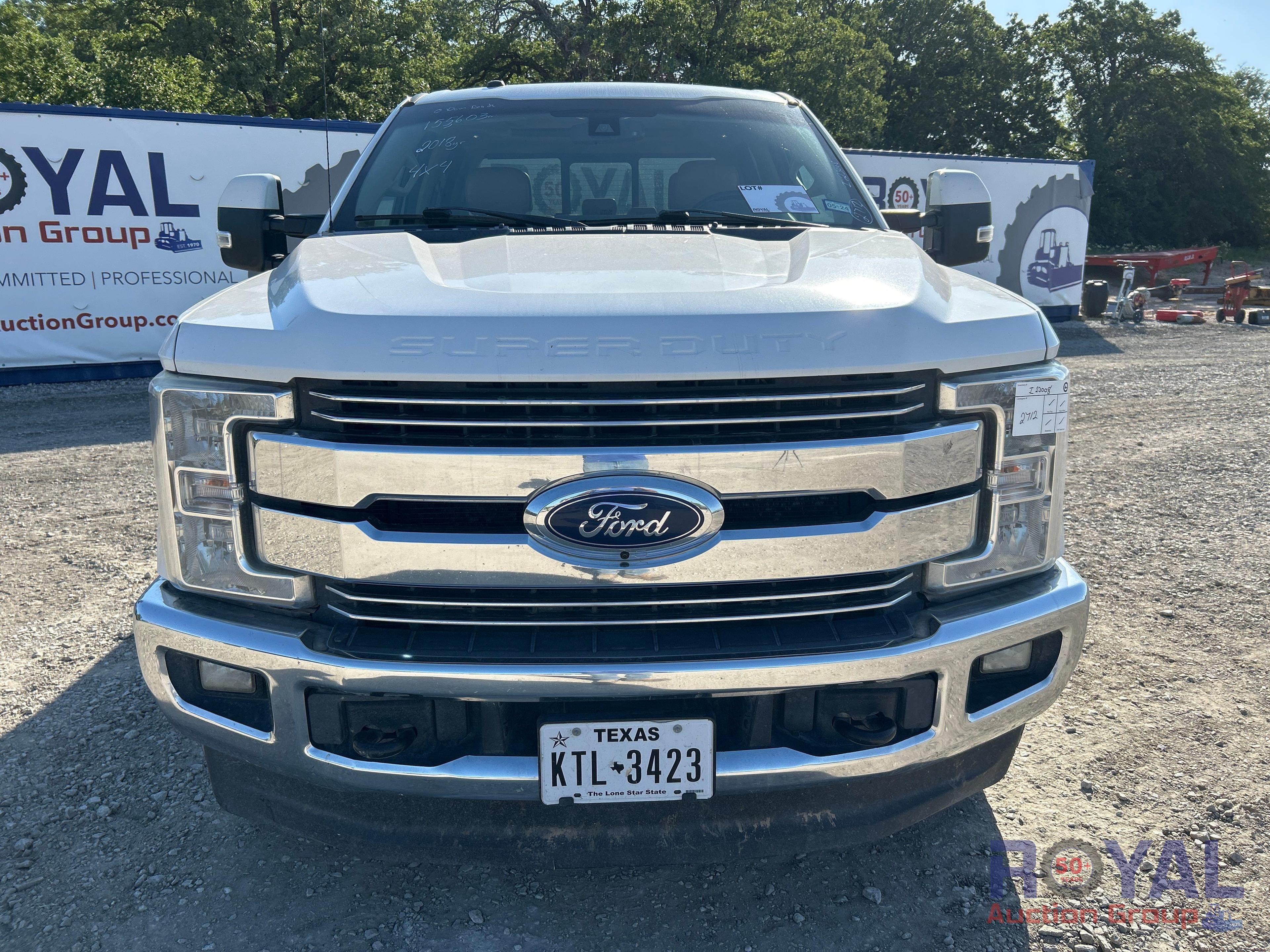2018 Ford F-250 Lariat 4x4 Crew Cab Pickup Truck