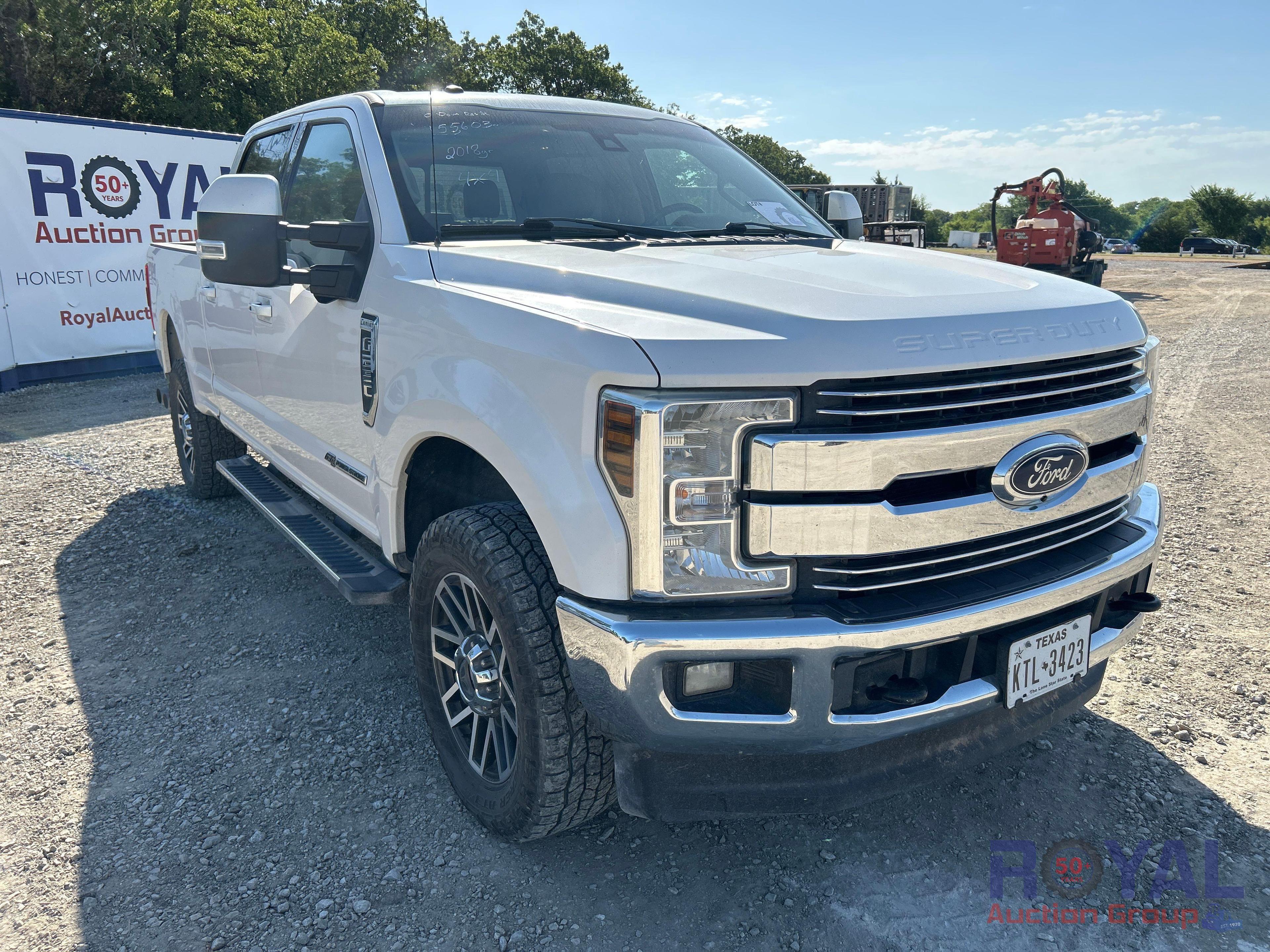 2018 Ford F-250 Lariat 4x4 Crew Cab Pickup Truck