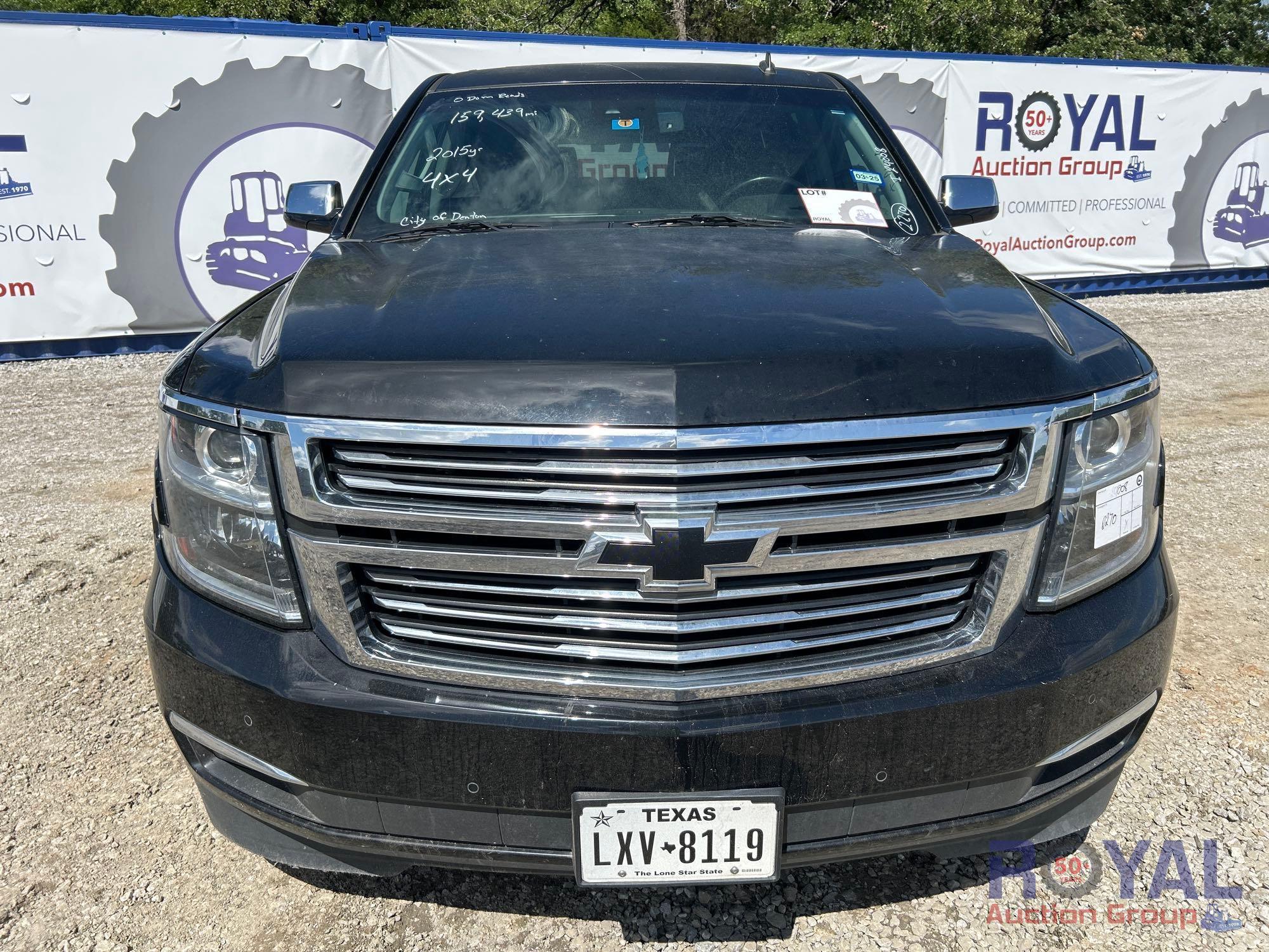 2015 Chevrolet Tahoe 4x4 SUV