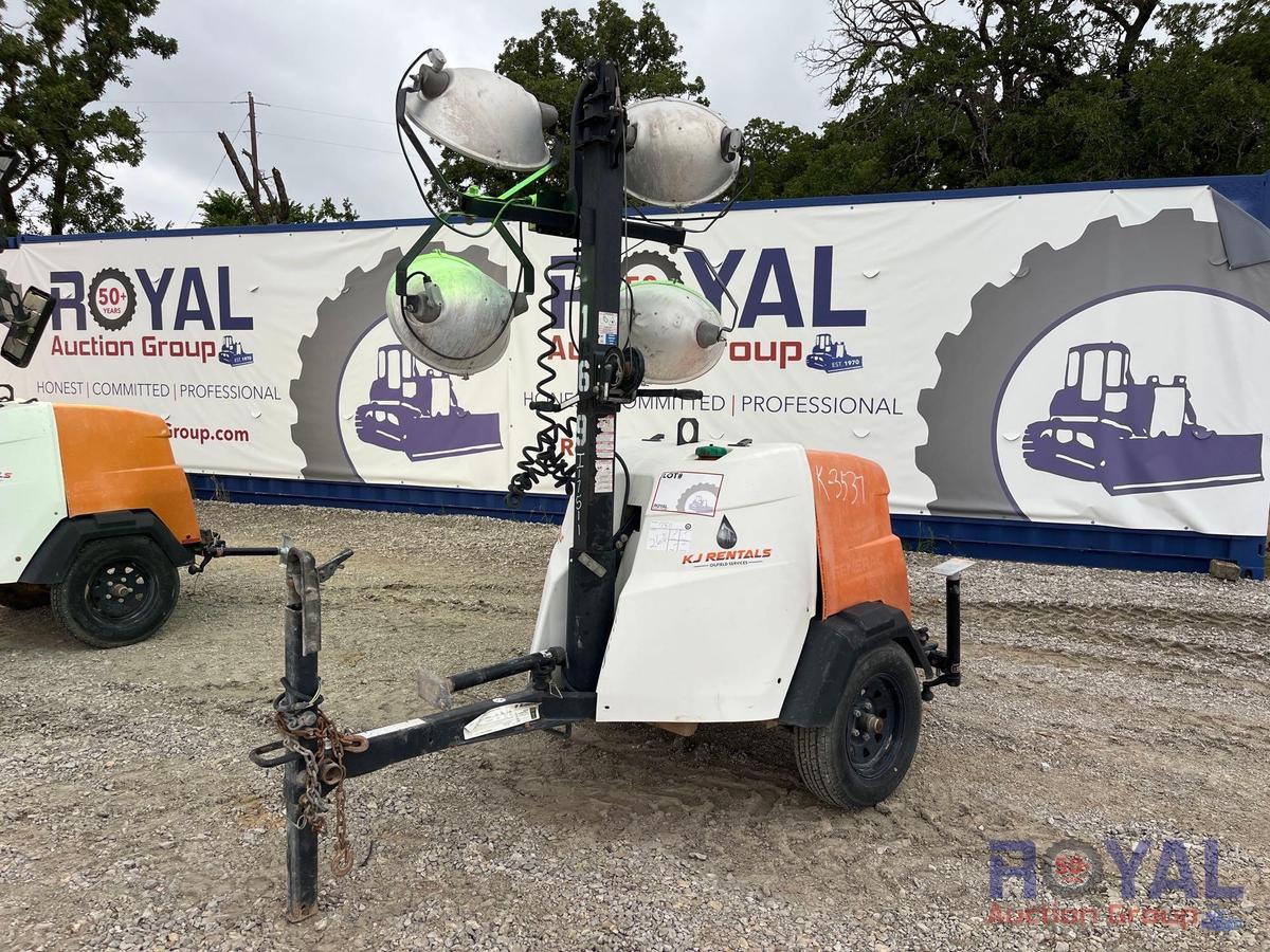 2018 Generac MLT6SM-STD3 6kW Towable Light Tower