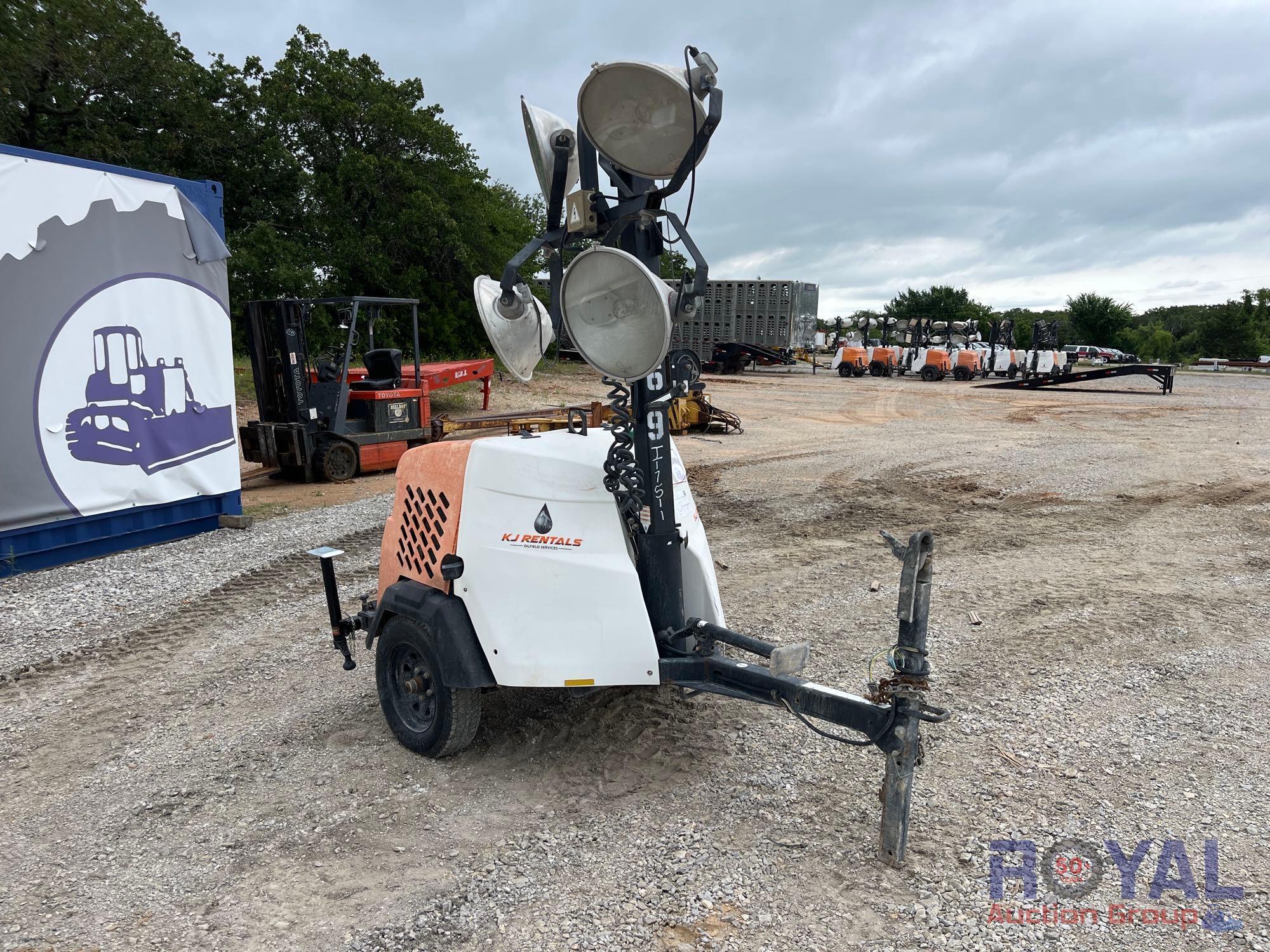 2018 Generac MLT6SM-STD3 6kW Towable Light Tower
