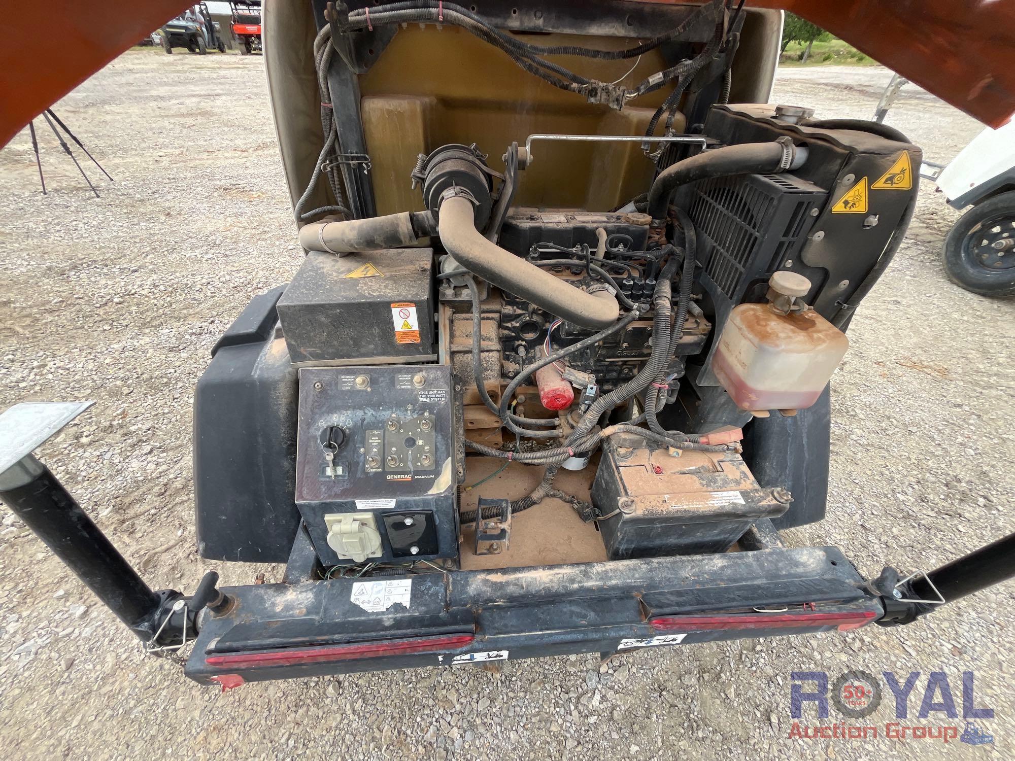 2018 Generac MLT6SM-STD3 6kW Towable Light Tower