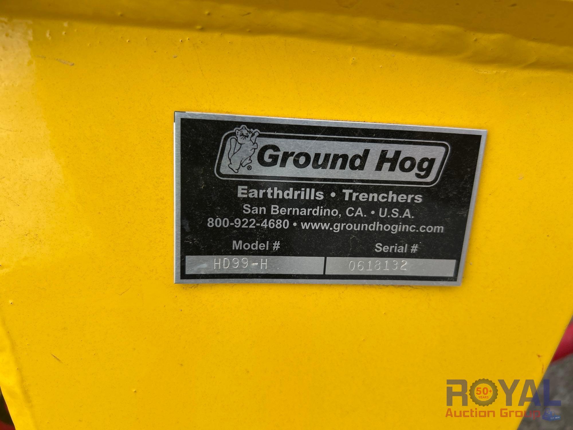 2017 Ground Hog HD99 Towable Hydraulic Auger