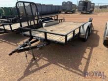 2008 PJT 14ft T/A Utility Trailer