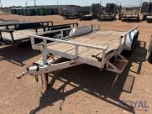T/A Pipe Top Utility Trailer