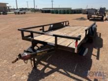 Big Tex 10PI T/A Pipe Top Utility Trailer
