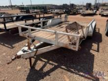 Big Tex 10PI T/A Pipe Top Utility Trailer