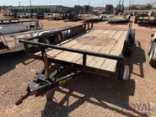 Big Tex 10PI T/A Pipe Top Utility Trailer