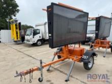 Ver-Mac PCMS-3812 S/A Towable Message Board