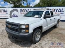 2015 Chevrolet Silverado 1500 4x4 Crew Cab Pickup Truck