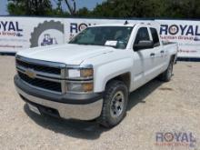 2015 Chevrolet Silverado 4x4 Crew Cab Pickup Truck