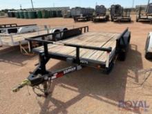 2012 Lamar 14ft. T/A Pipe Top Utility Trailer