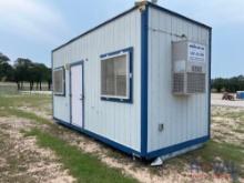 Blue Concrete Test Shed