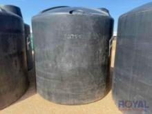 3000 Gallon Black Poly Water Tank